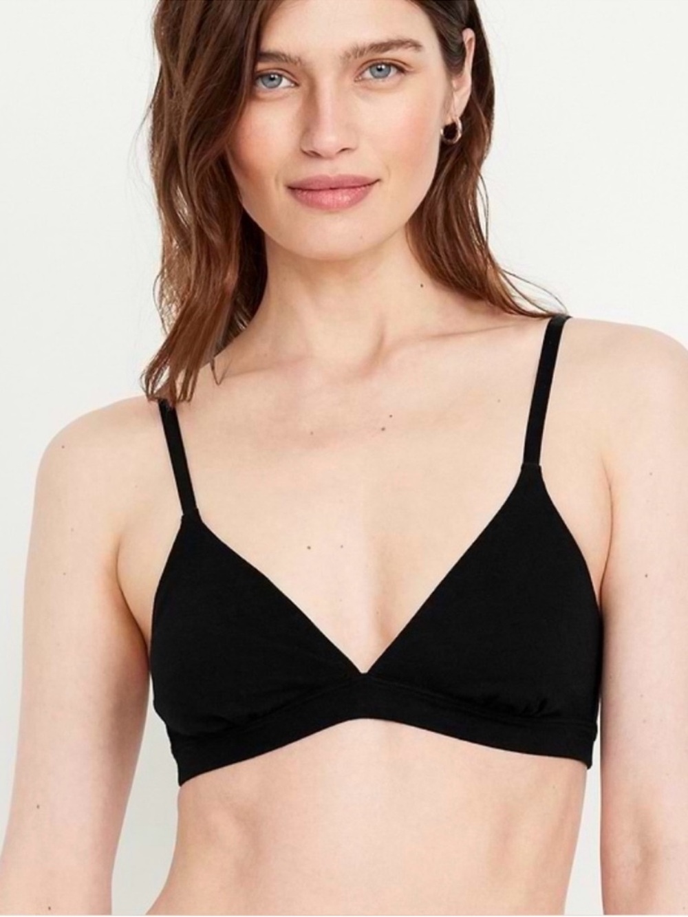 Gap Body Cotton Stretch Triangle Bralette